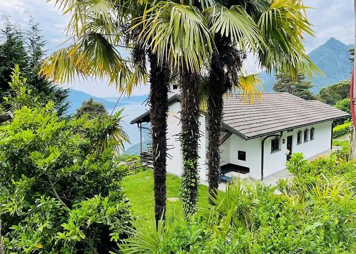 Villa Romantic House By Maggiore With Garden Trarego Viggiona